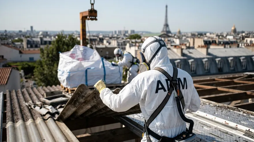 Tout Paris couvert — ADM PARIS, désamiantage à Paris