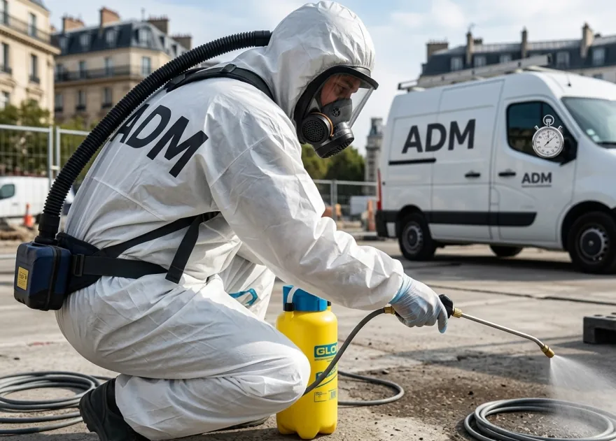 Réactivité — ADM PARIS, désamiantage à Paris
